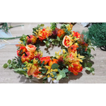 Autumn Door Wreath For A Warm Welcome
