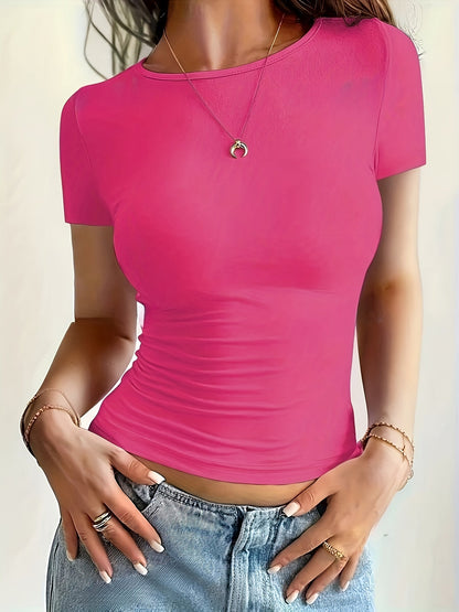 Women's T-shirt | Fitted Basic with Stretch