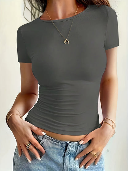 Women's T-shirt | Fitted Basic with Stretch