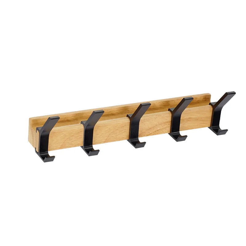 Wall-Mounted Coat Rack For Flexible Entry Storage