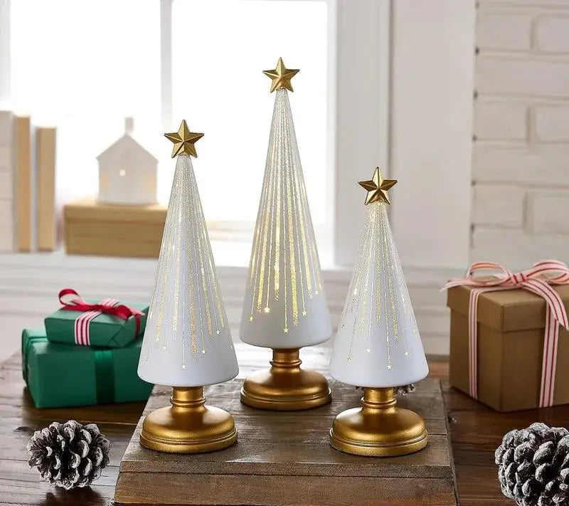 LED Christmas Trees For Cozy Holiday Glow