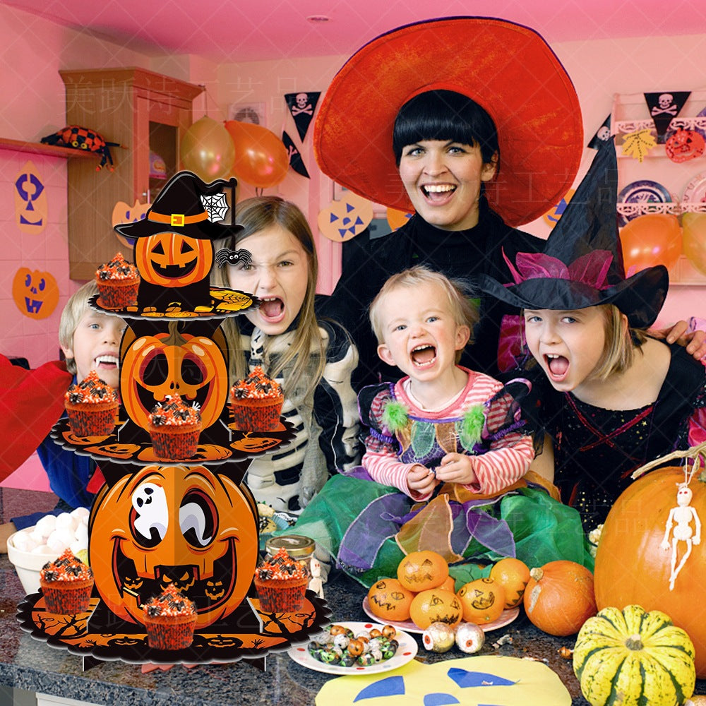 Halloween Cupcake Stand For Festive Treats