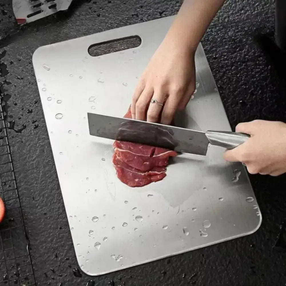 Stainless Steel Cutting Board For Safer Prep