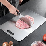 Stainless Steel Cutting Board For Safer Prep