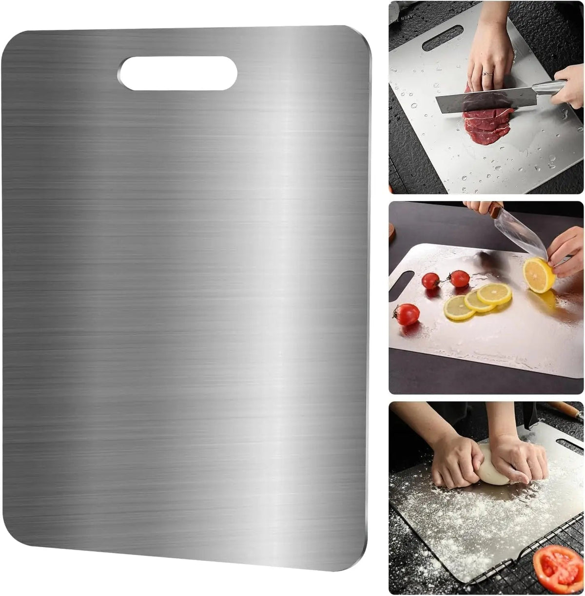 Stainless Steel Cutting Board For Safer Prep