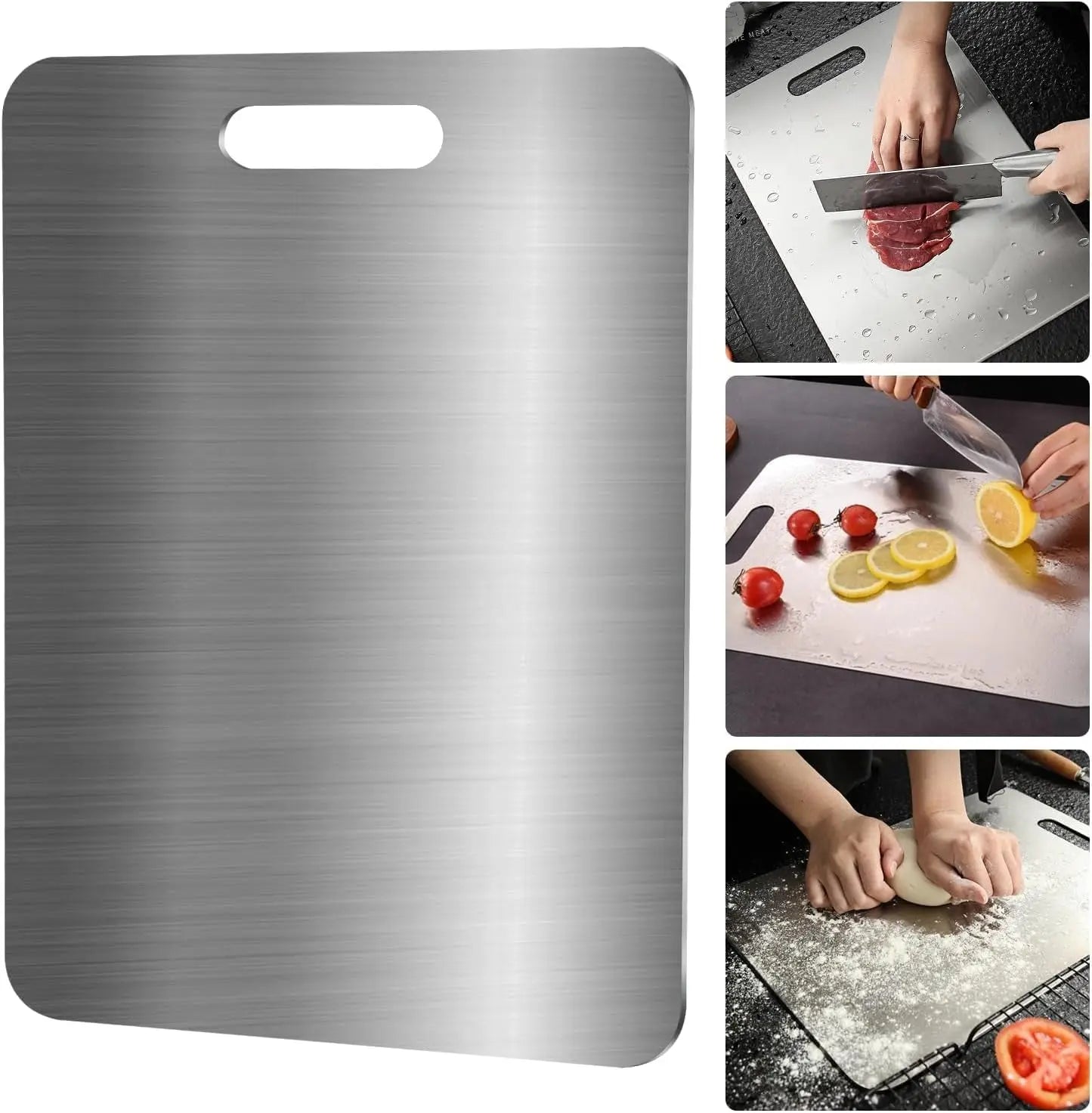 Stainless Steel Cutting Board For Safer Prep