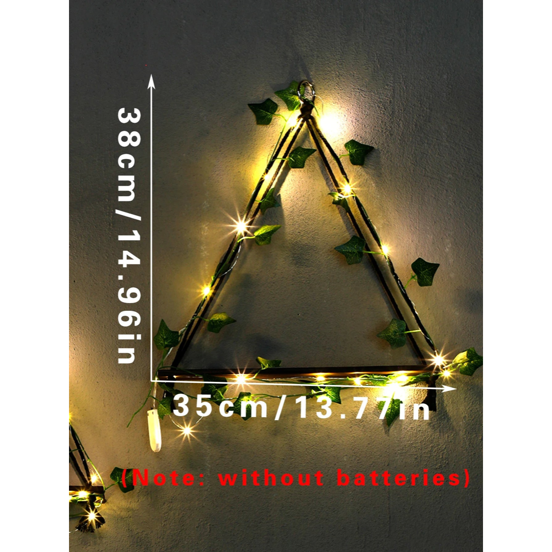 Botanical LED Hanging Shelf for Warm Displays