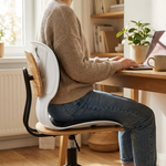 Ergonomic Memory Foam Lumbar Support Cushion