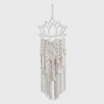 Lotus Macrame Tapestry for Cozy Bohemian Style