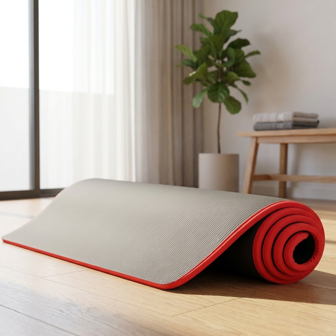Padded Yoga Mat for Steady Home Workouts