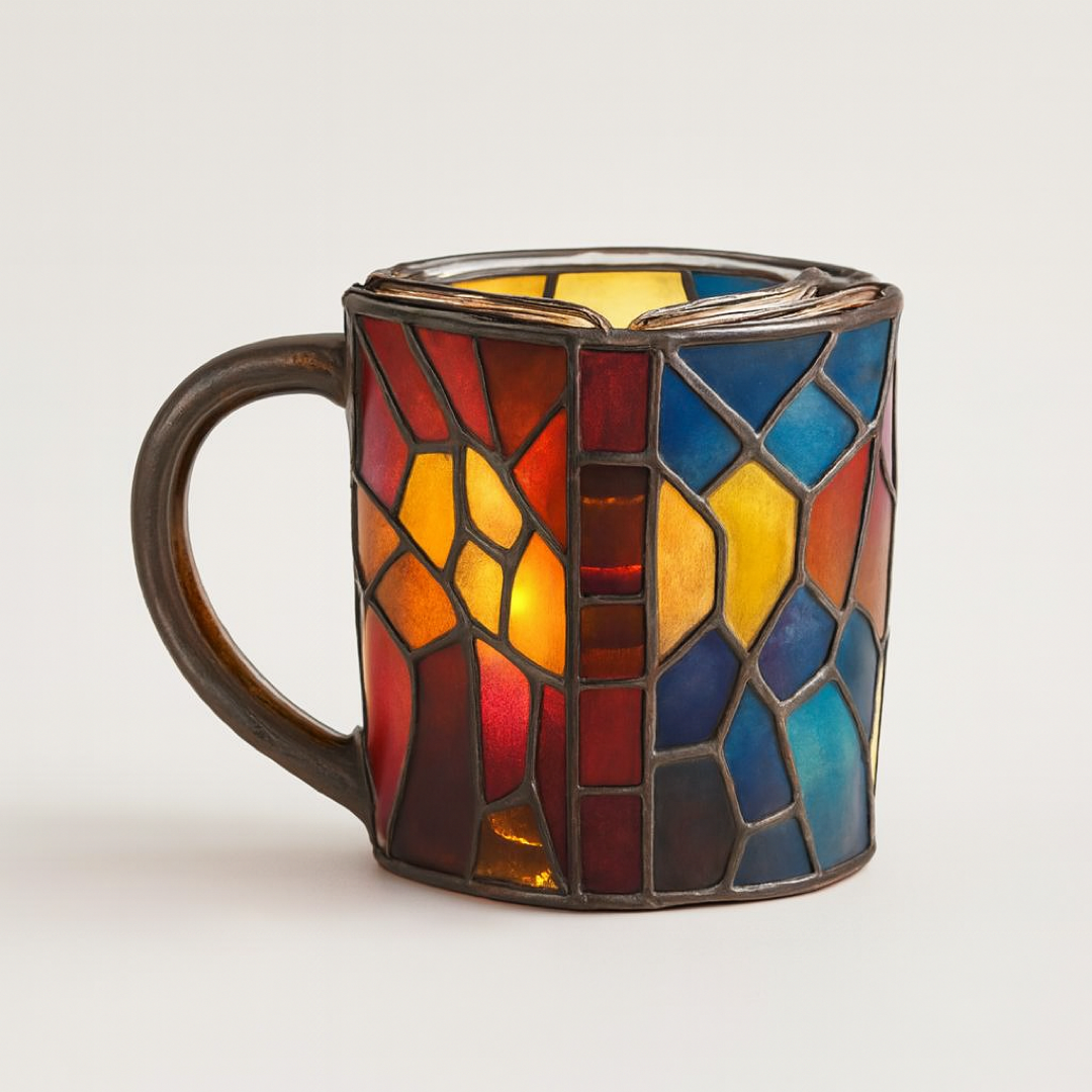 Bookish Double-Wall Mug Keeps Drinks Just Right