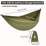 All-Weather Camping Hammock for Protected Rest