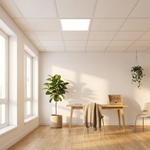 Slim LED Ceiling Panel for Even Lighting