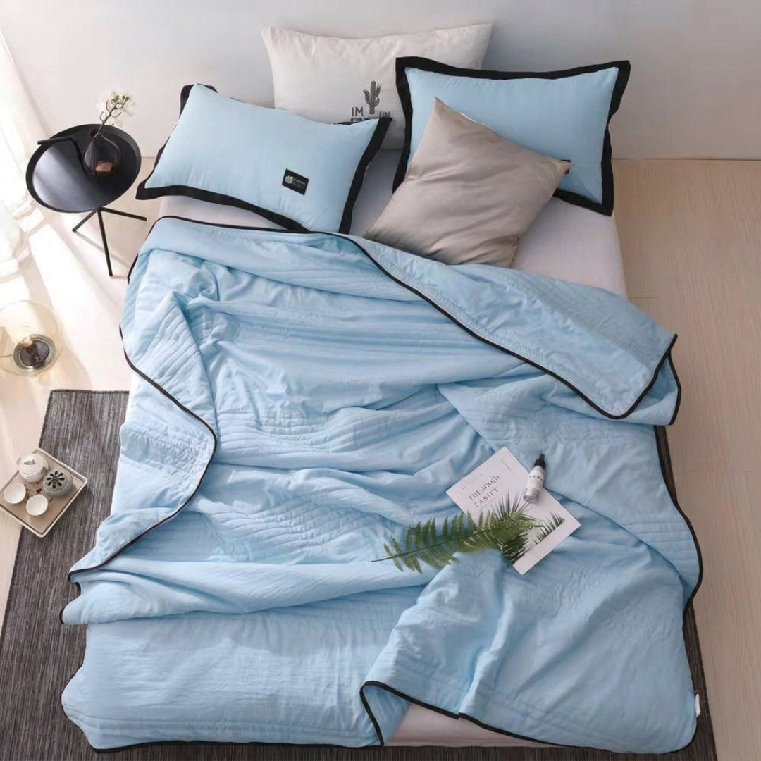 Dual-Sided Blanket for Sweat-Free Sleep