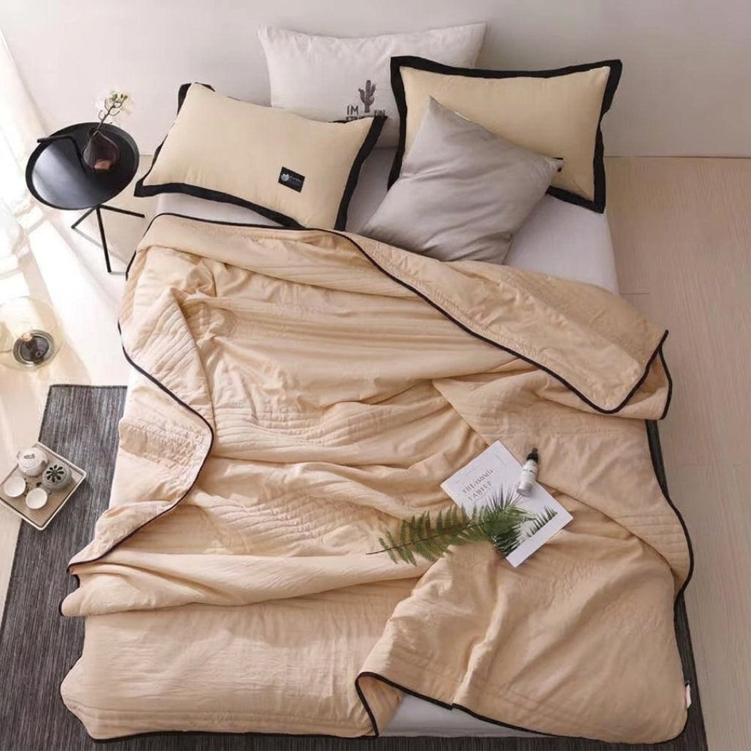 Dual-Sided Blanket for Sweat-Free Sleep
