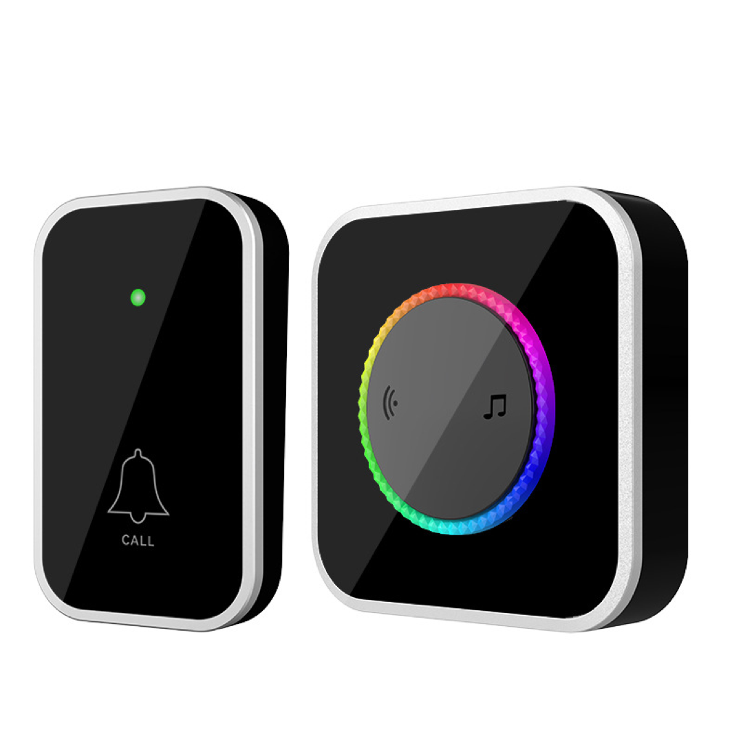 ColorGlow Wireless Doorbell for Visible Alerts