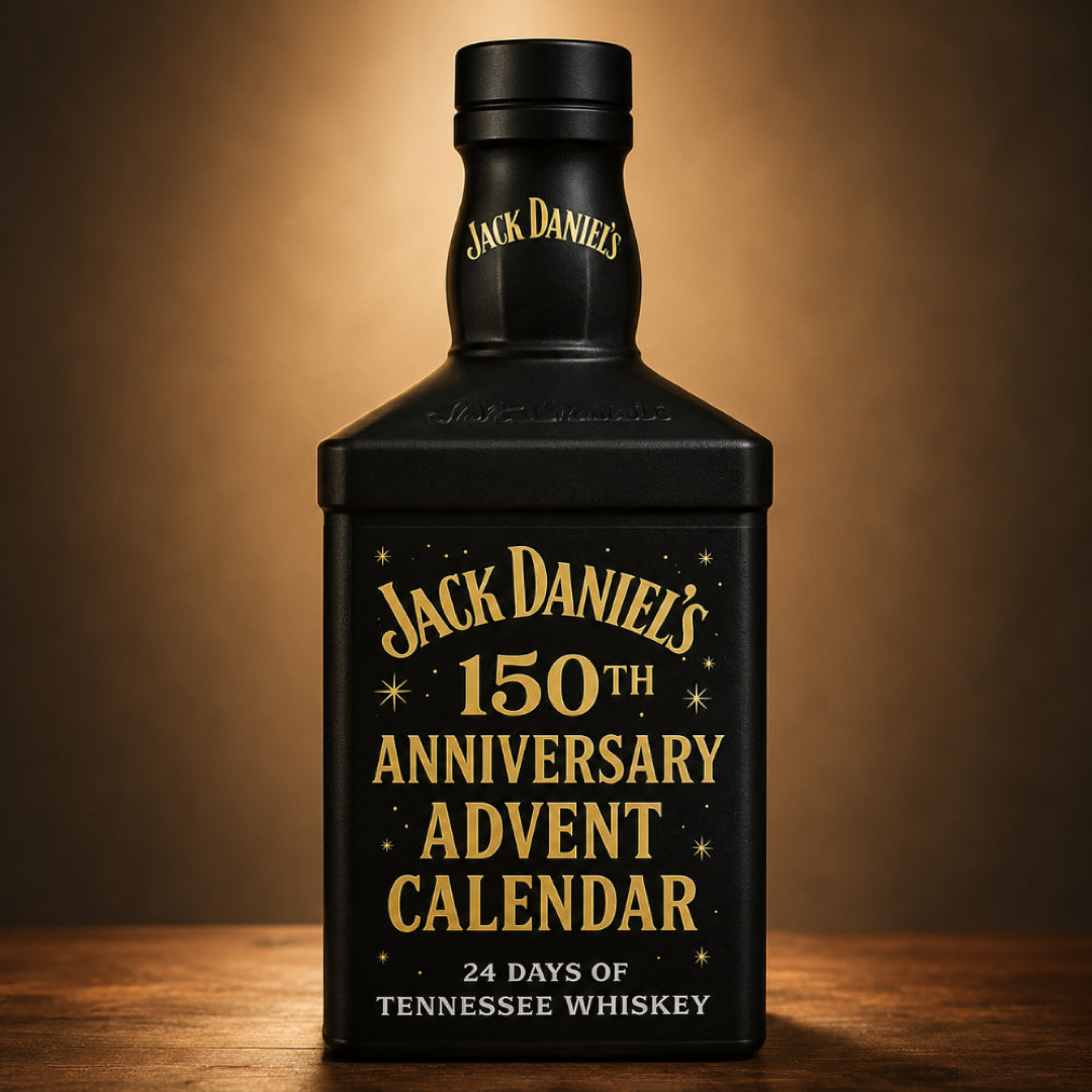 Whiskey Ornament Countdown – Festive Bar Decor