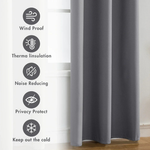 Grommet Blackout Curtains for Restful Rooms