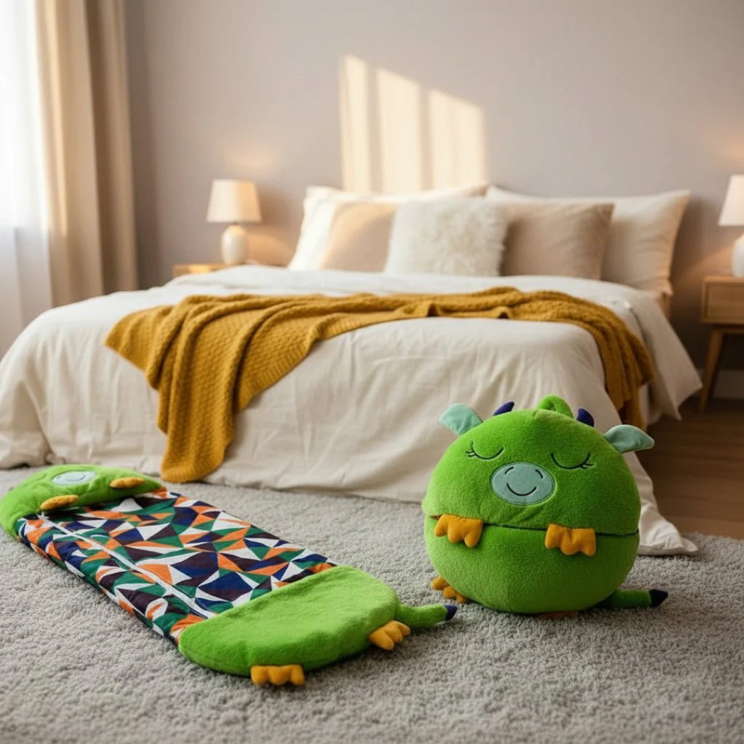 Transforming Cuddle Pal for Naps and Play