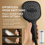 Filtered Shower Head for a Stronger, Cleaner Flow