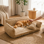 Plush Dog Sofa Bed for Restful Sleep