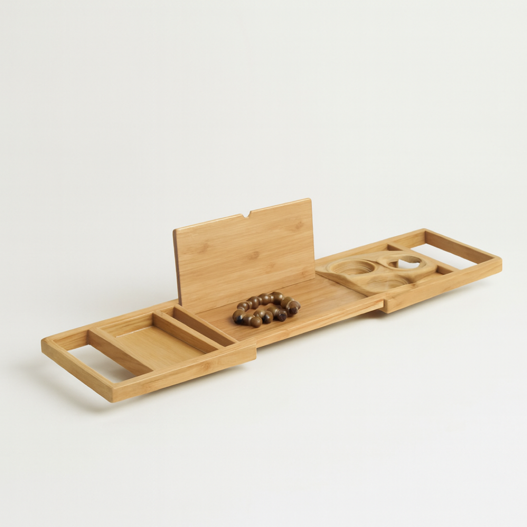 Adjustable Bath Caddy for Effortless Relaxation