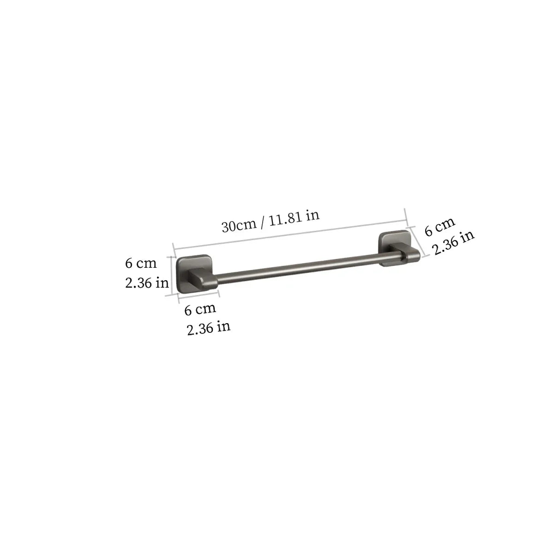 Adhesive Aluminum Towel Bar for Drill-Free Setup