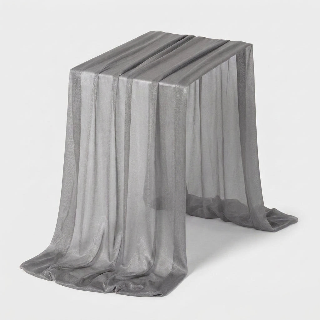 Sheer Table Runner for Effortless Event Styling