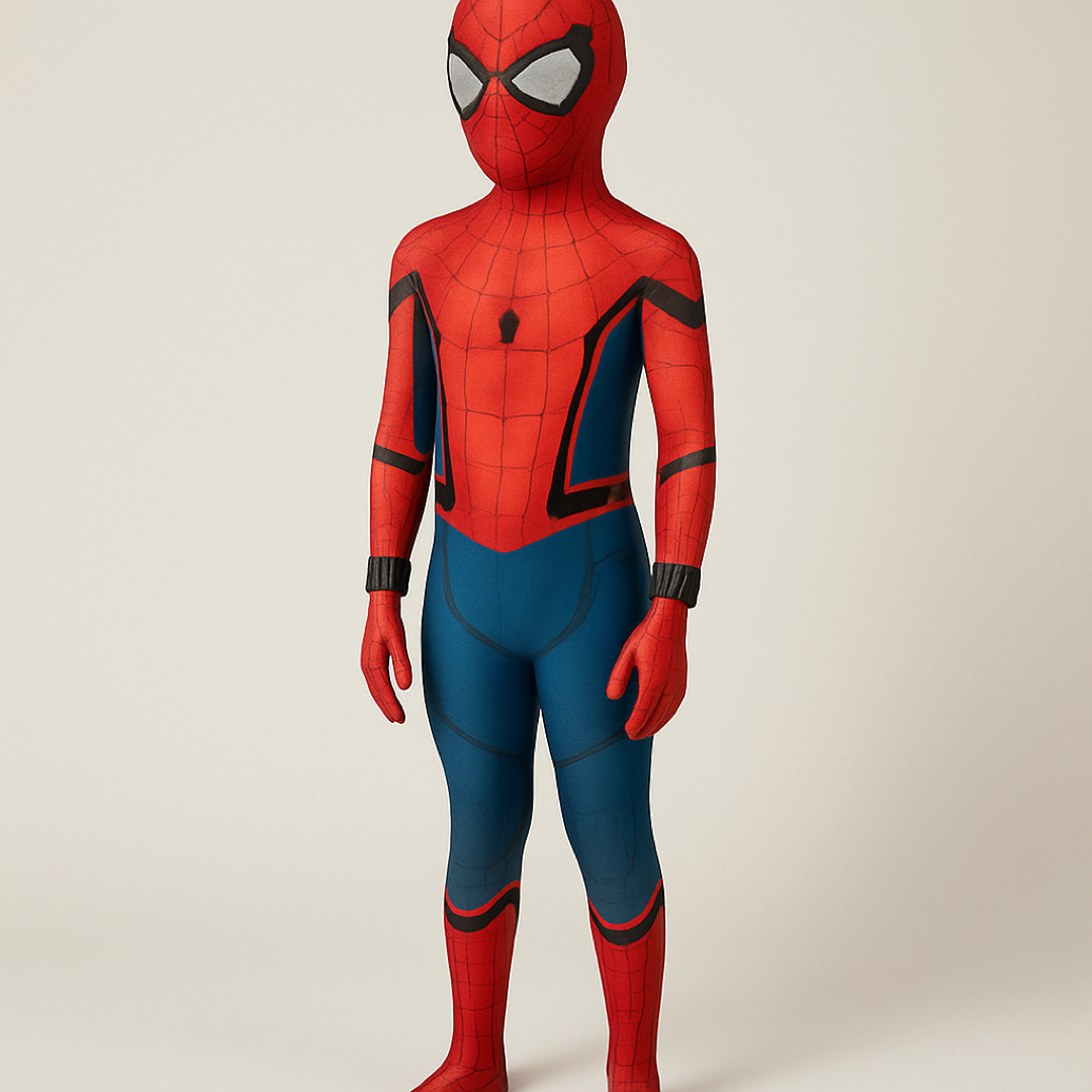 Kids' 3D Hero Costume for Flexible Play