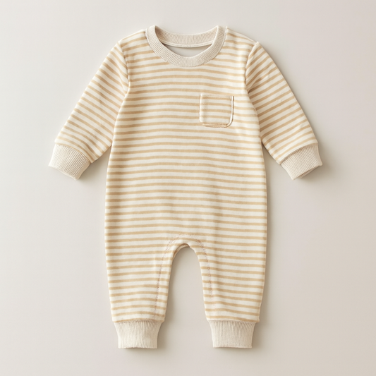 Baby Organic Cotton Romper for Sensitive Skin