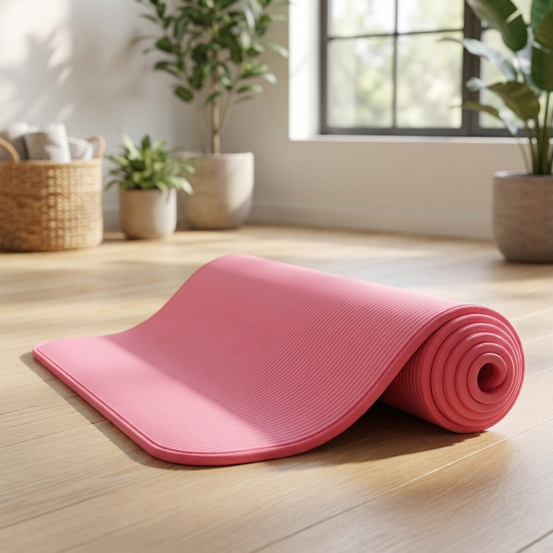 Padded Yoga Mat for Steady Home Workouts