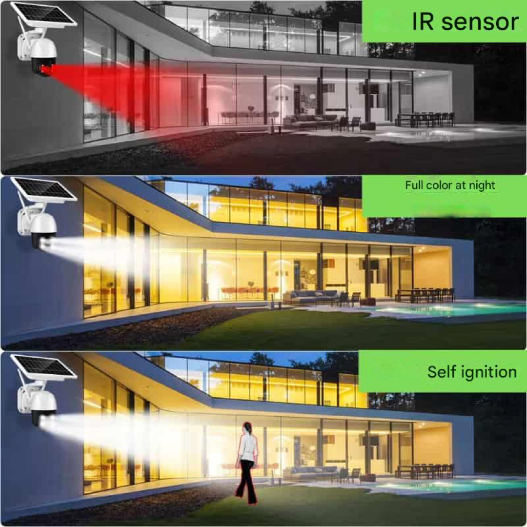 Solar Security Camera for Smarter Outdoor Monitoring