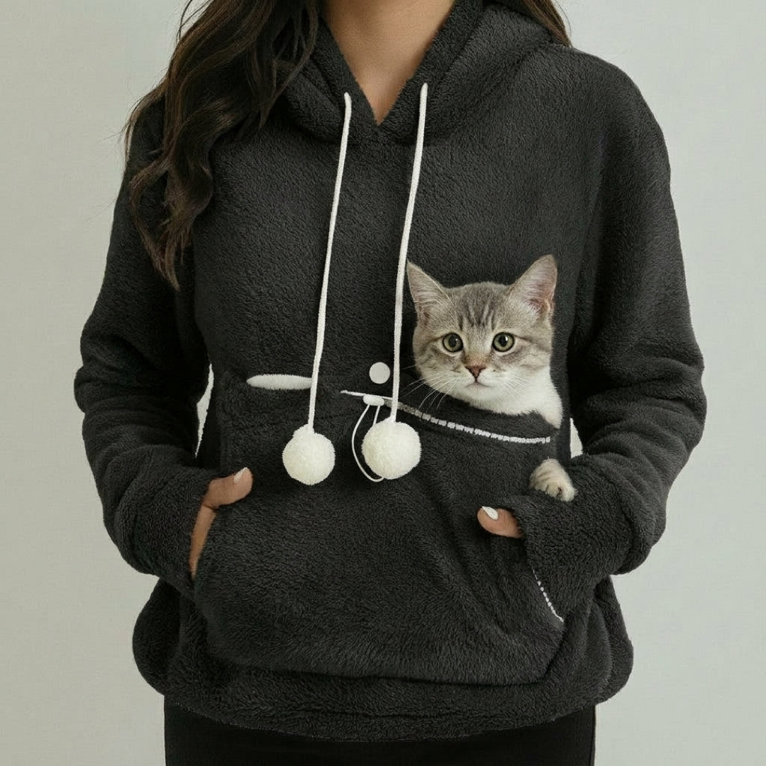 Pet Snuggle Hoodie for Hands-Free Bonding