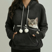 Pet Snuggle Hoodie for Hands-Free Bonding