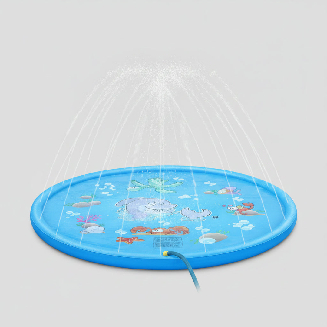 Kids Splash Sprinkler Mat for Cool Summer Play