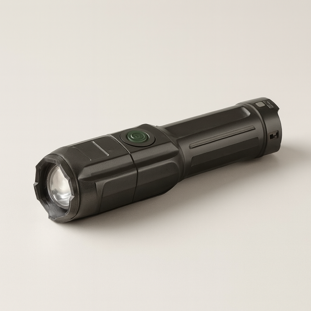 Zoom Beam Flashlight for Light Anywhere