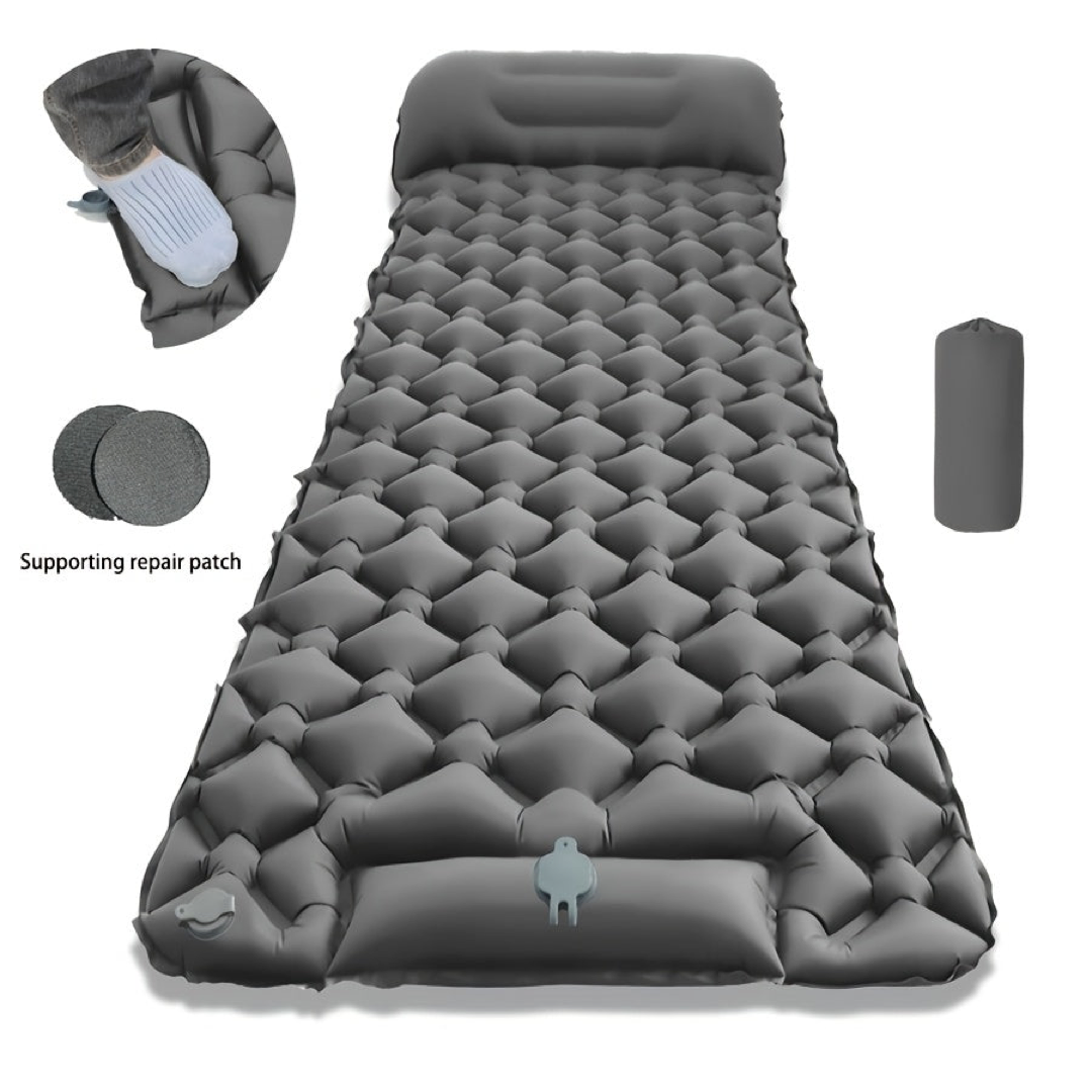 Quick-Inflate Camping Pad for Restful Sleep