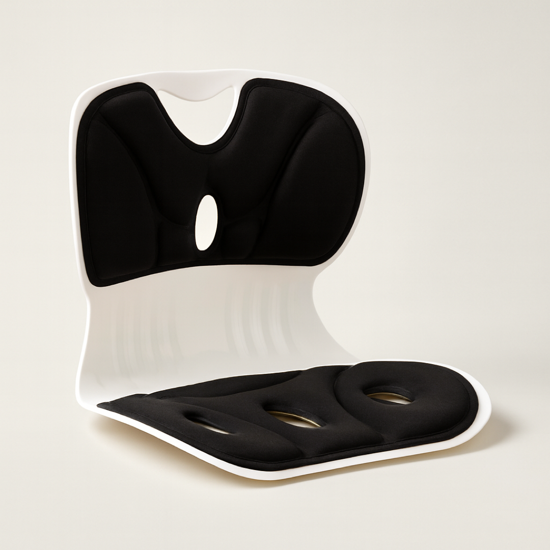 Ergonomic Memory Foam Lumbar Support Cushion