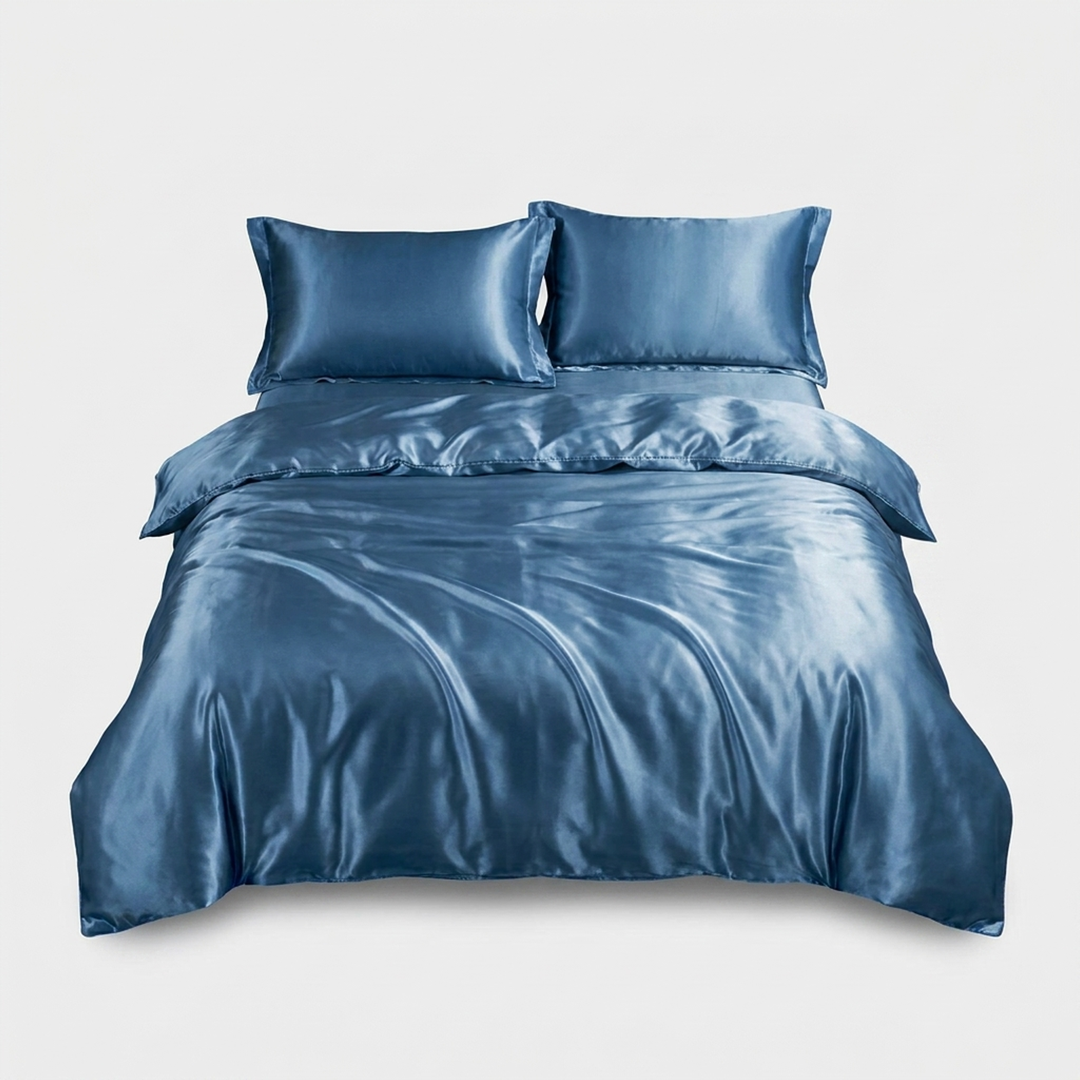 Silk Duvet Cover for Smoother Nights