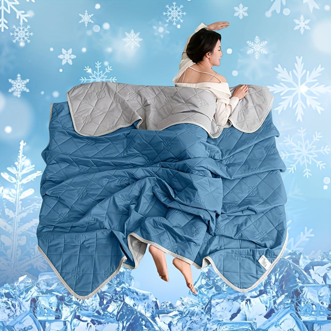 Cooling Embossed Quilt for Restful Summer Sleep