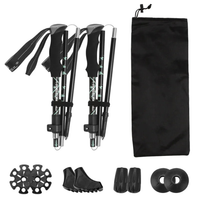 Folding Trekking Pole Pair for Stable Strides