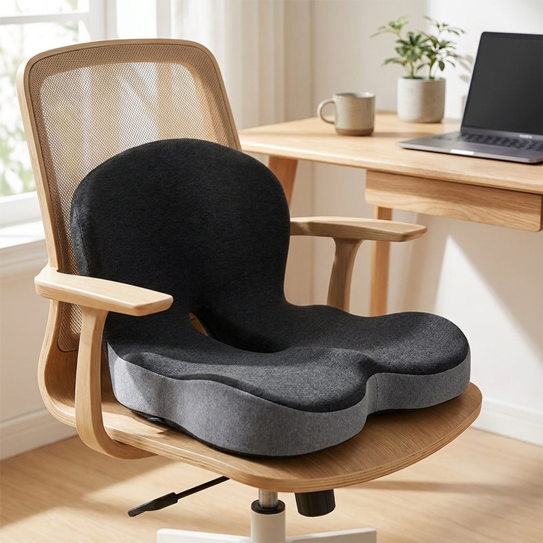 Contoured Memory Foam Support Pillow
