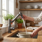 Swivel Kitchen Faucet for Effortless Sink Access