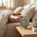 Silent Bedside Clock With Nighttime Backlight