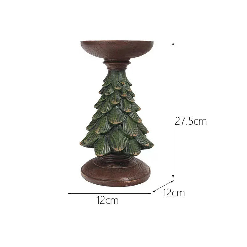 Vintage Christmas Candle Holder For Cozy Glow