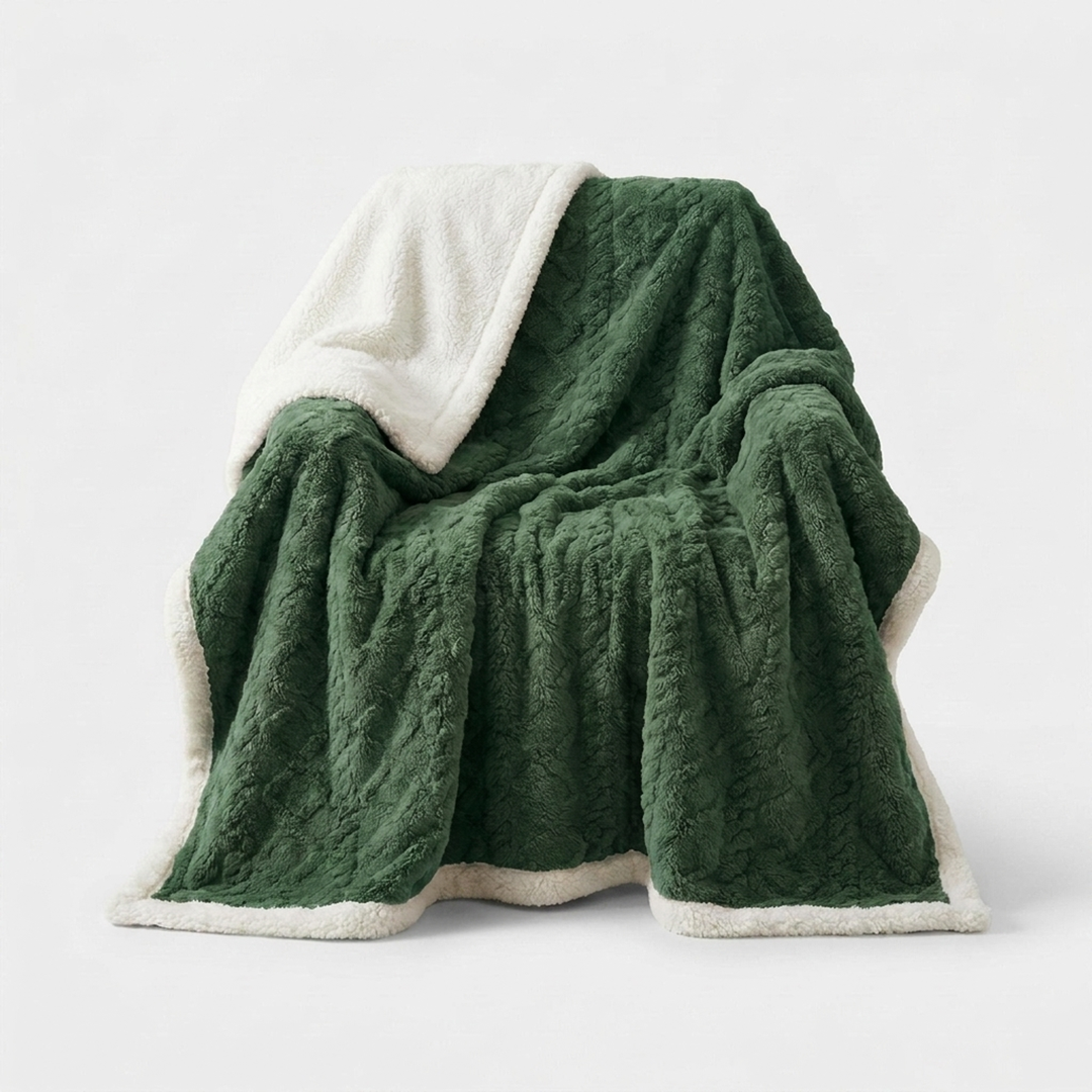 Lambswool Snuggle Blanket for Cozy Nights