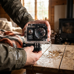 Waterproof 4K Action Camera for Hands-Free Memories