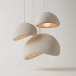 Sculptural Pendant Light with Adjustable Glow