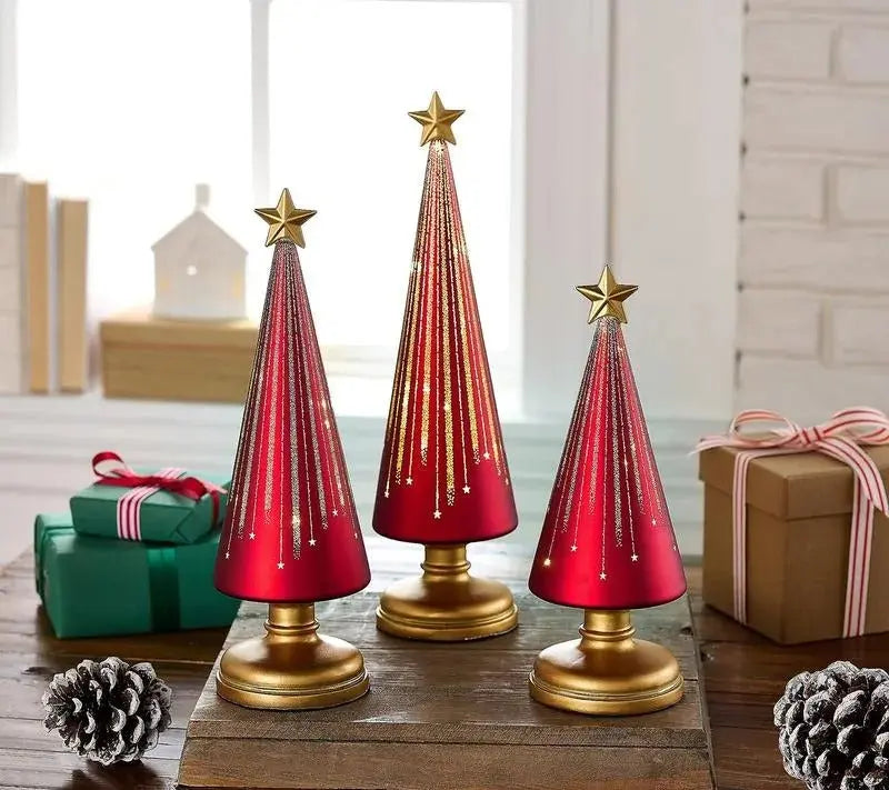 LED Christmas Trees For Cozy Holiday Glow
