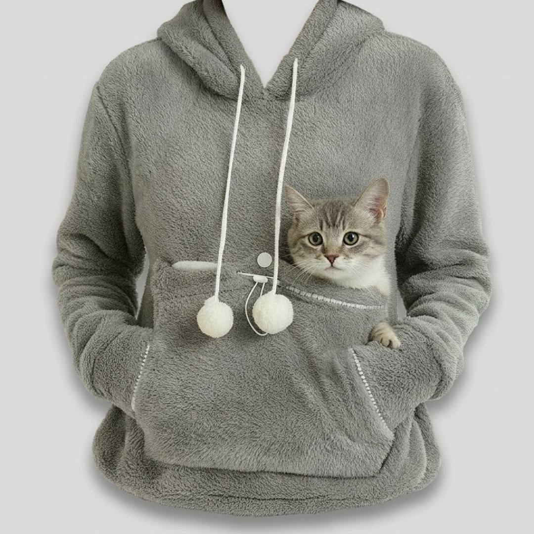 Pet Snuggle Hoodie for Hands-Free Bonding